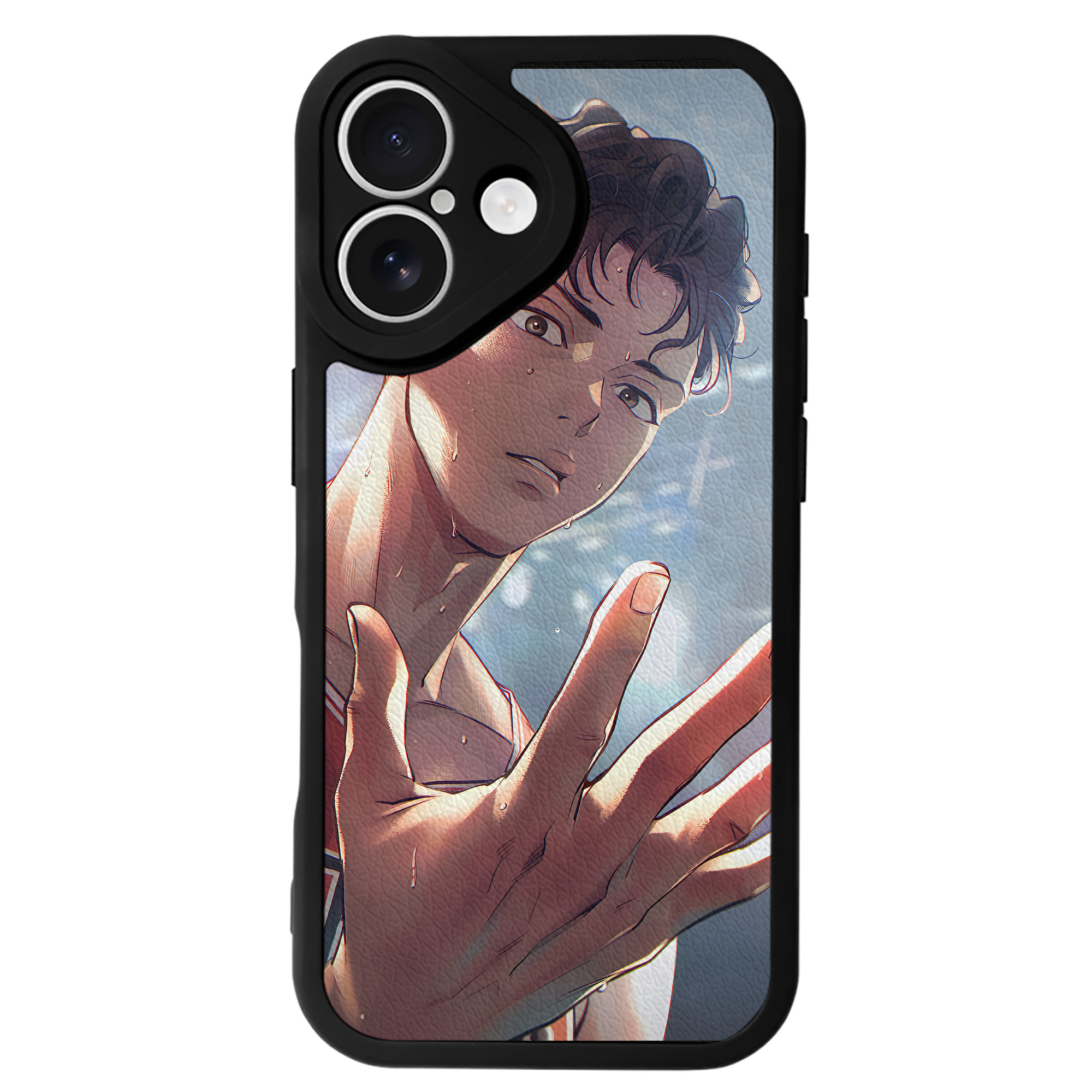 （画像用） SLAM DUNK／スラムダンク 【iPhone 16シリーズ対応】シリコンスマホケース（レザー調） 材質：シリコン